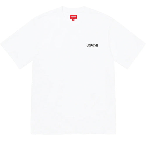 Washed Script S/S Top